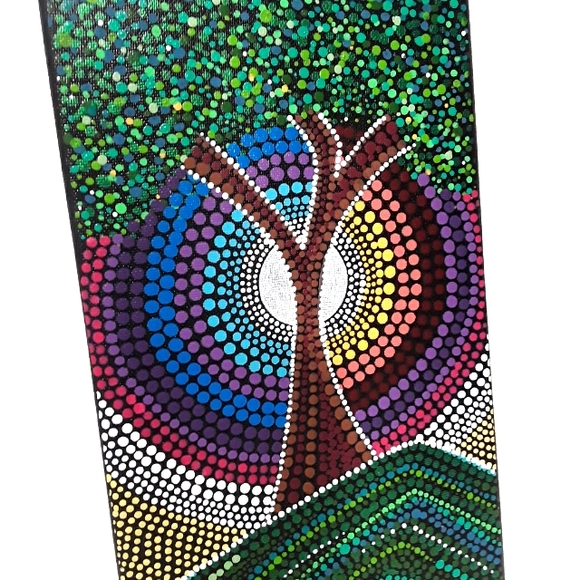 π¨ Mandala Tree Dot Painting - Picture 2 of 4